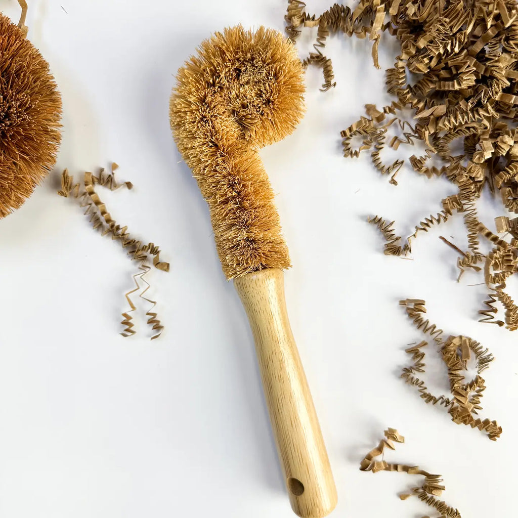 Coconut Bristle Kitchen Brush