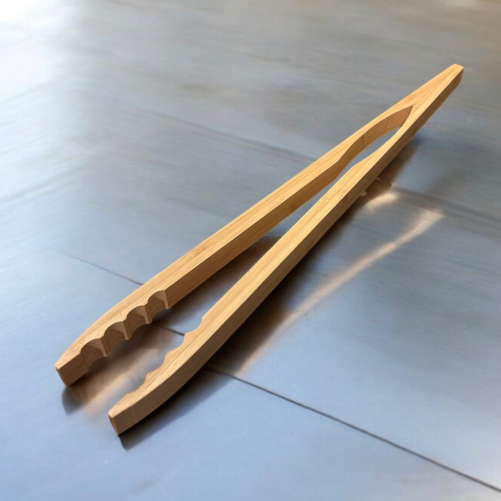 Bamboo Barbecue Grilling Tongs