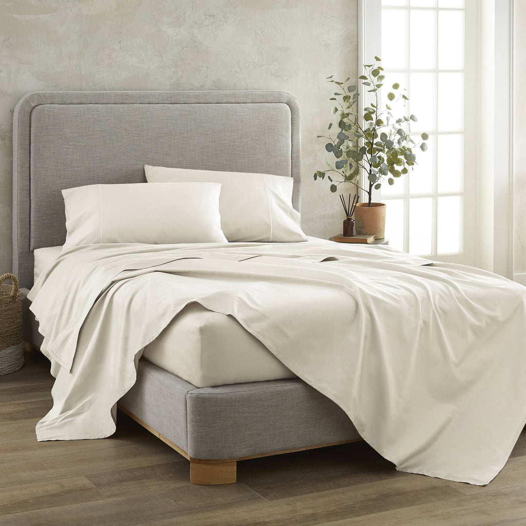 500 TC Sateen Sheet Set | GOTS + Fairtrade Certified Organic Cotton | 16" Deep Pocket