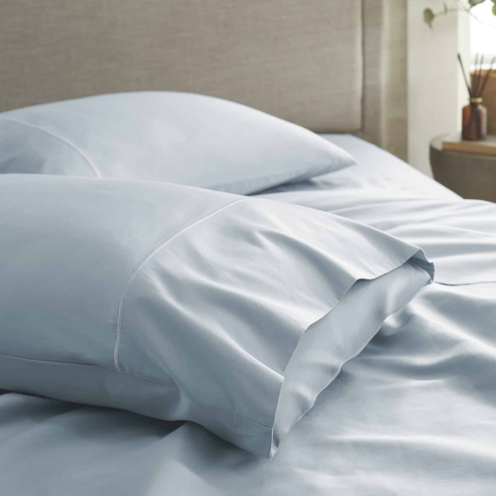 500 TC Sateen Pillowcase Set | GOTS + Fairtrade Certified Organic Cotton
