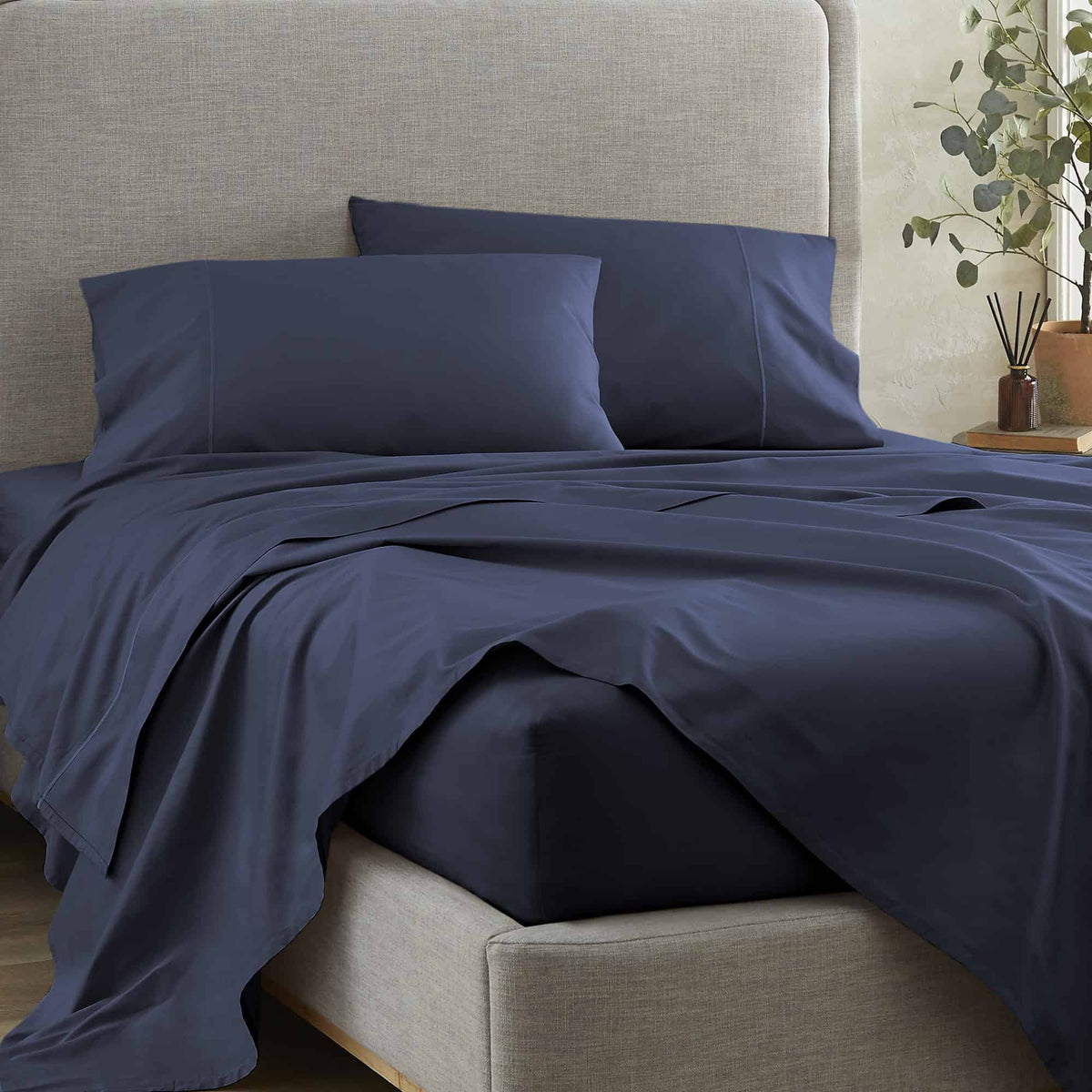 500 TC Sateen Pillowcase Set | GOTS + Fairtrade Certified Organic Cotton