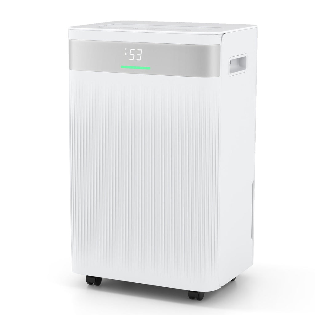 54 Pint Dehumidifier | Up to 4500 Sq.Ft | Smart Touch Control | White