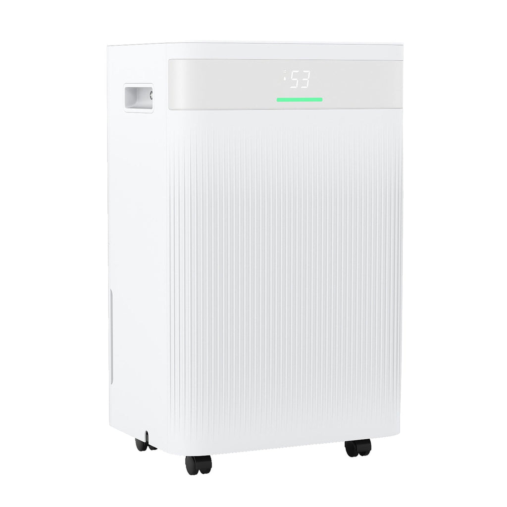 54 Pint Dehumidifier | Up to 4500 Sq.Ft | Smart Touch Control | White
