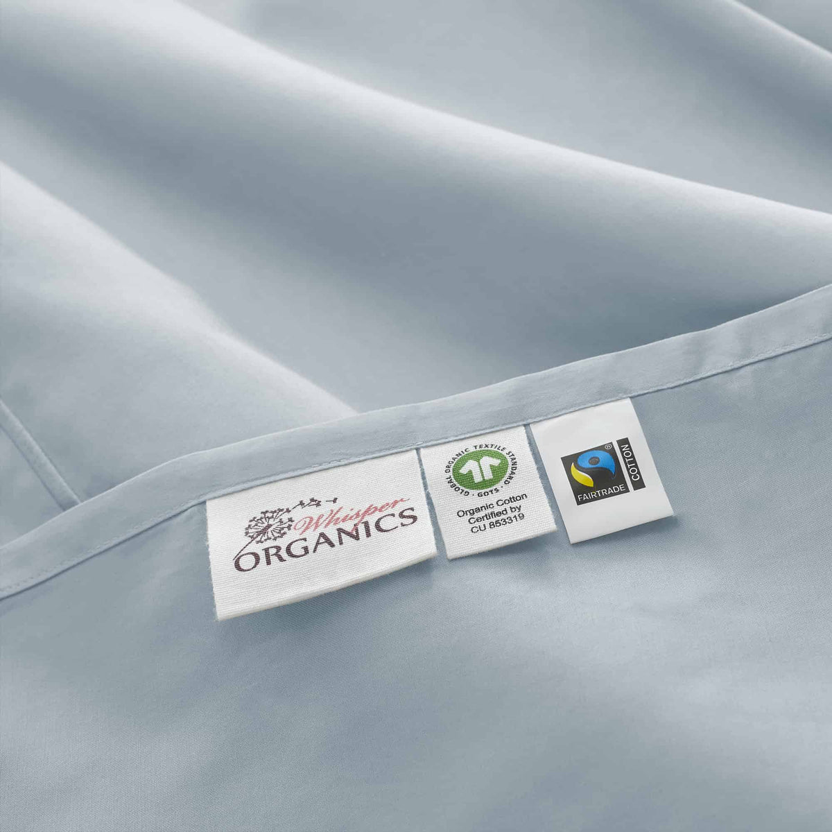 500 TC Sateen Sheet Set | GOTS + Fairtrade Certified Organic Cotton | 16" Deep Pocket