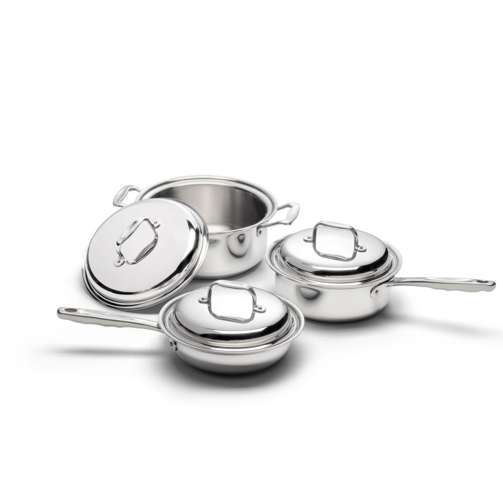 6-Piece Stainless Steel Cookware Set
