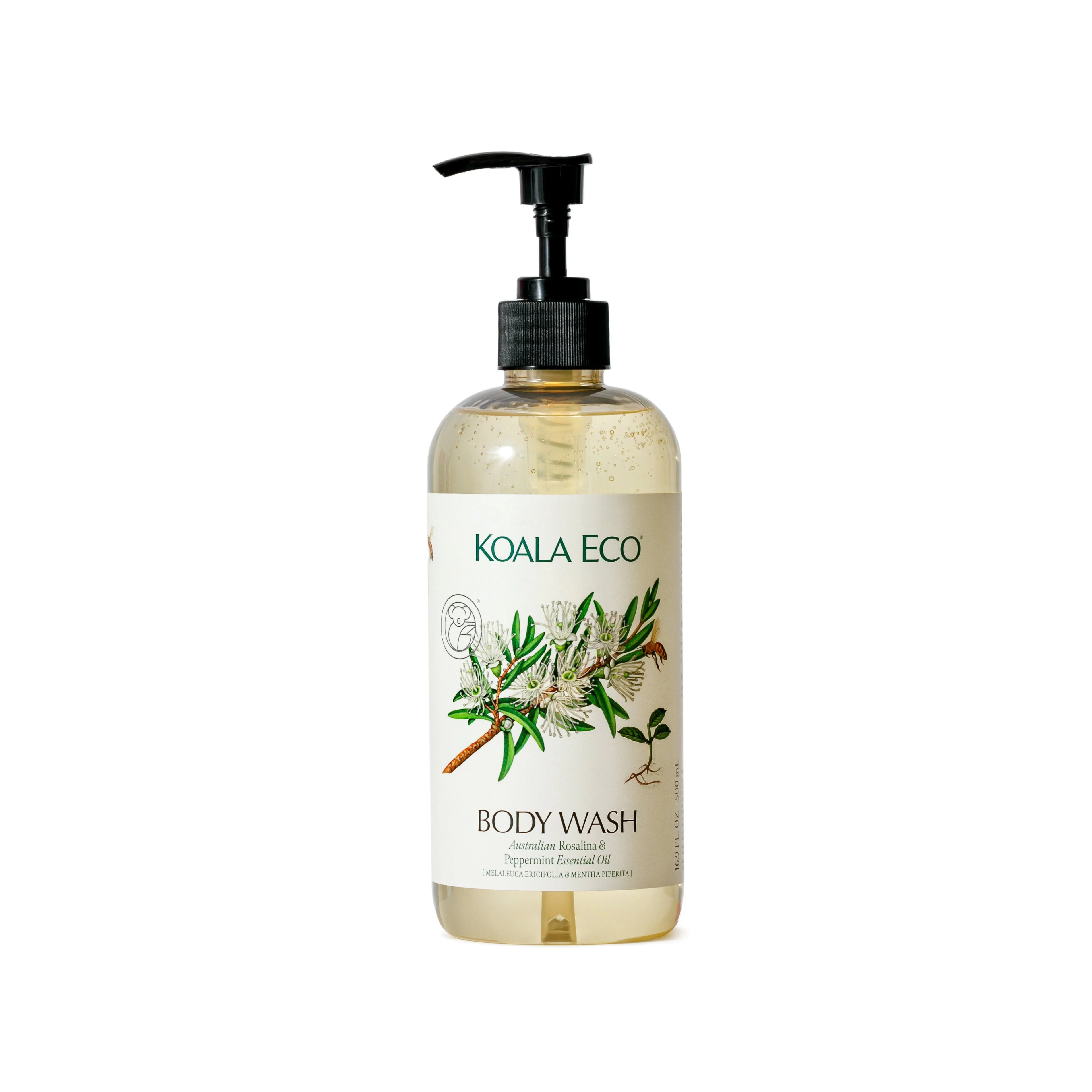 Body Wash - Rosalina + Peppermint Essential Oil