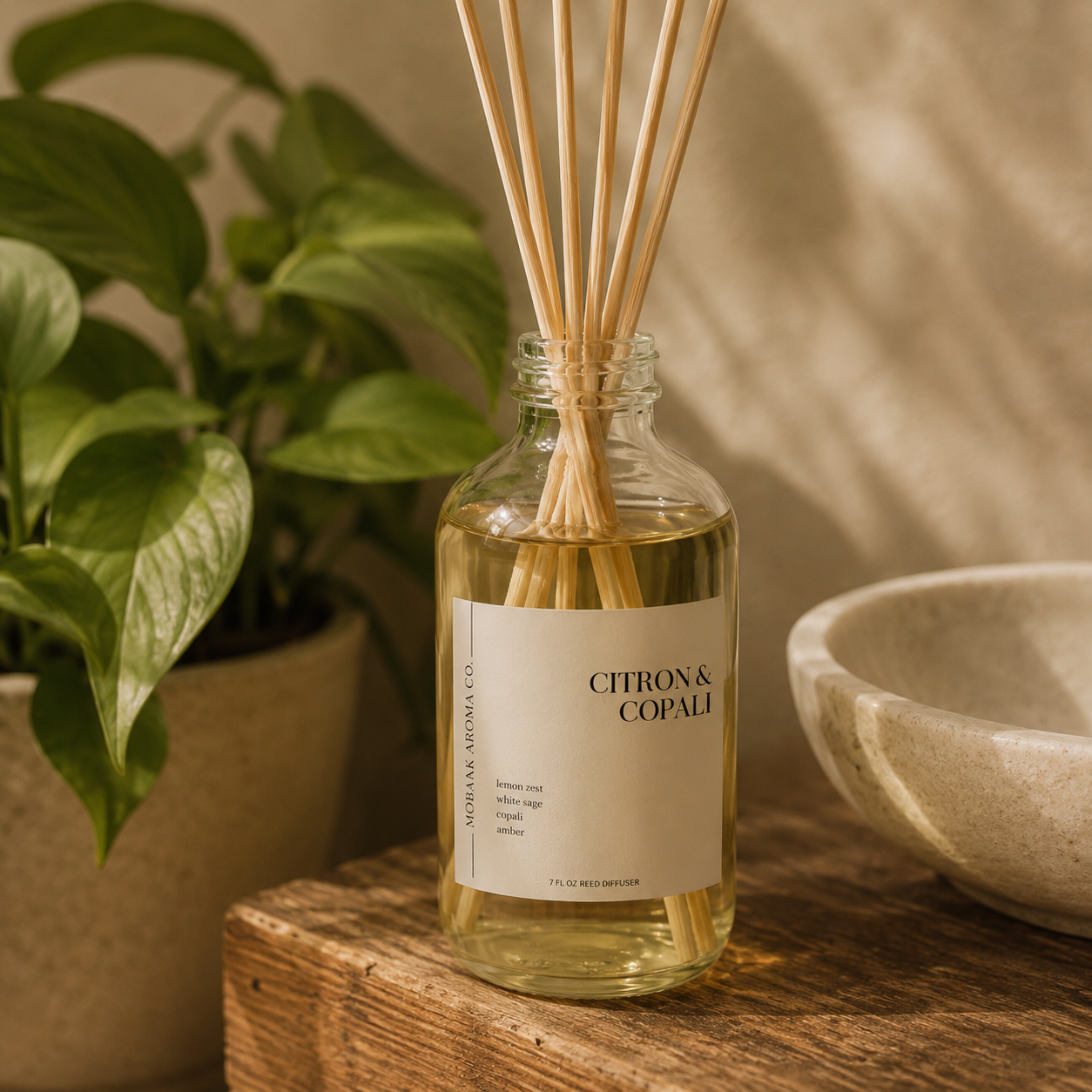 Reed Diffuser | Citron + Copali