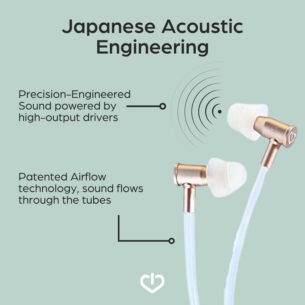 Air Tube Headphones for EMF Protection