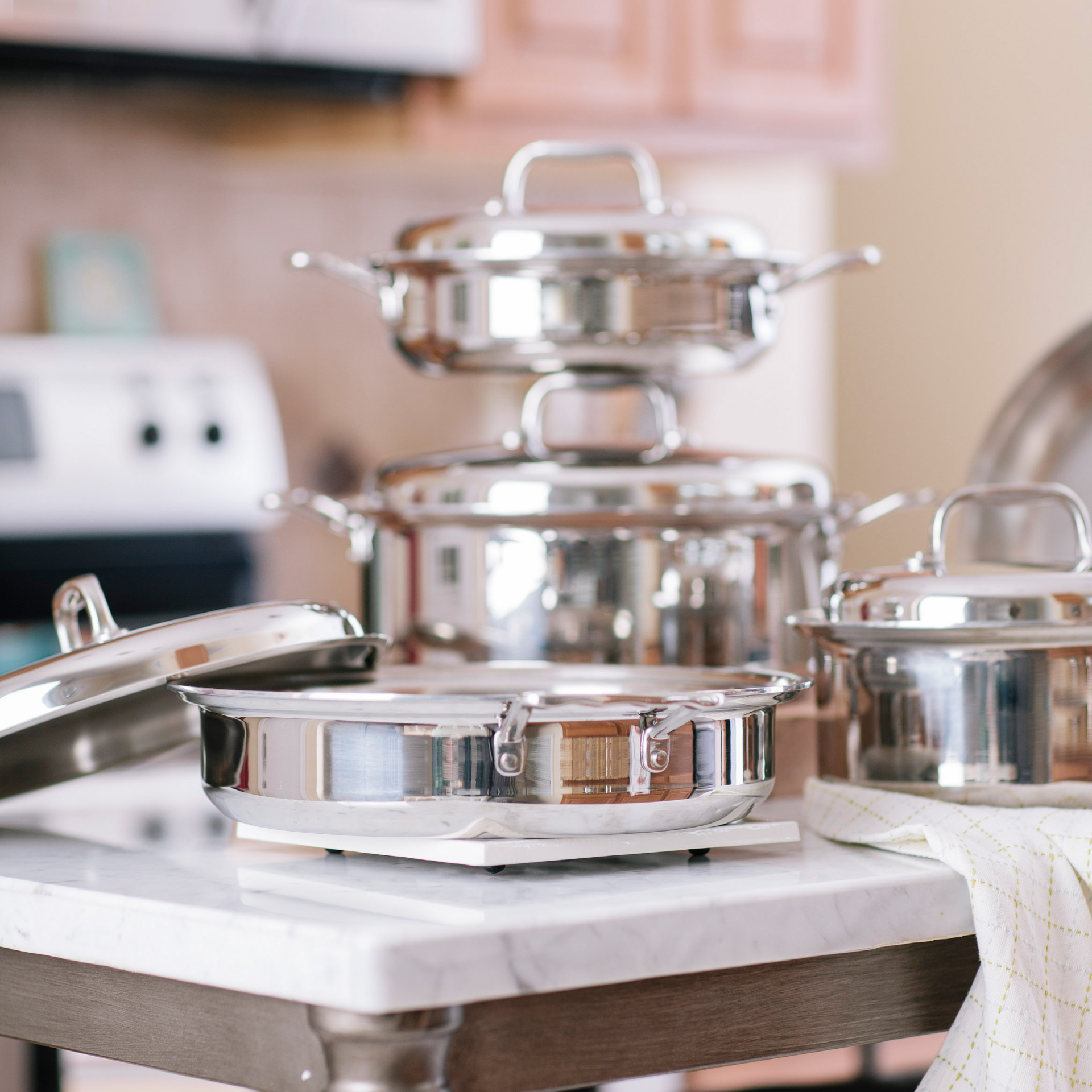 9-Piece Stainless Steel Cookware Set