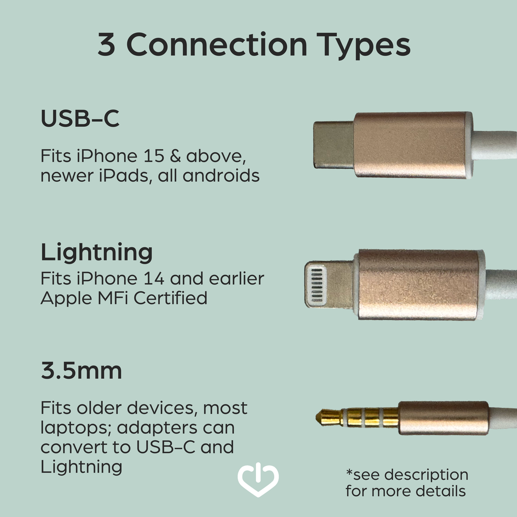 Air Tube Headphones for EMF Protection