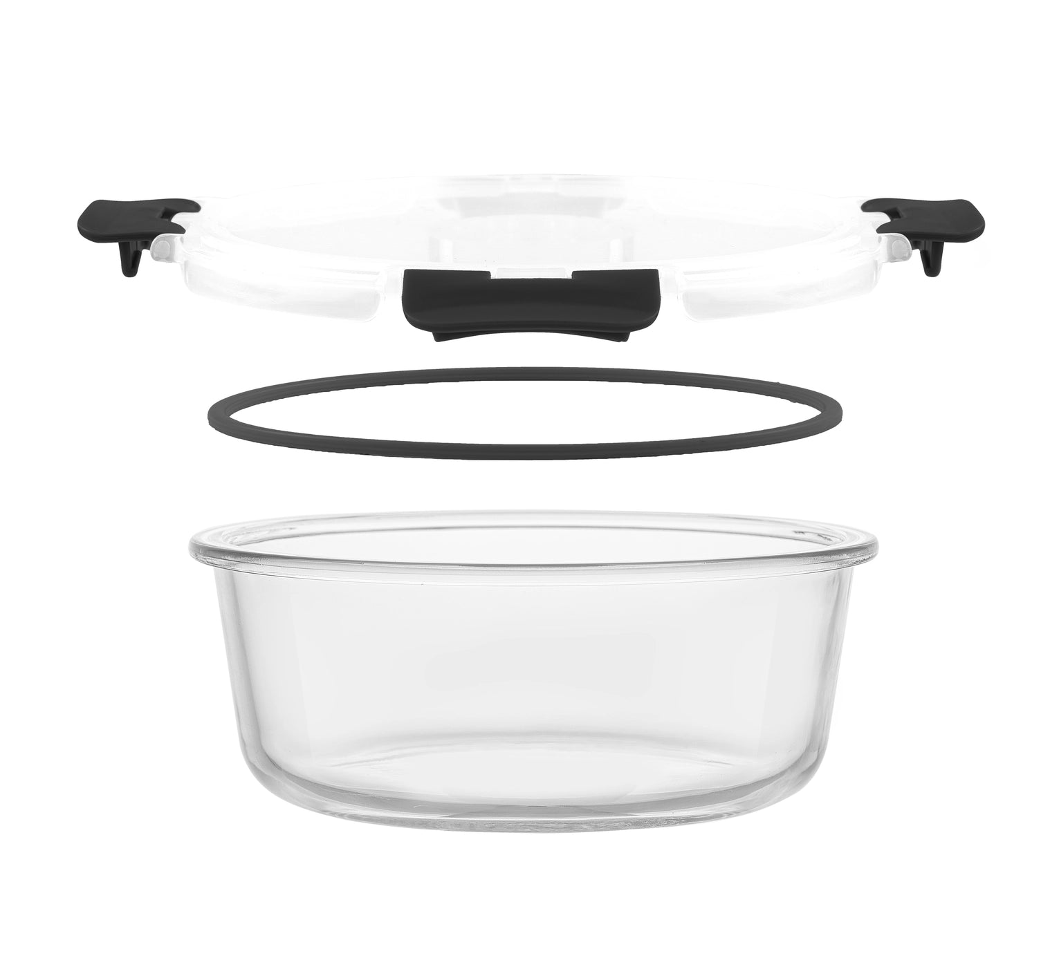Glass Kitchen Storage Containers with Airtight Lids | 12-Piece Set