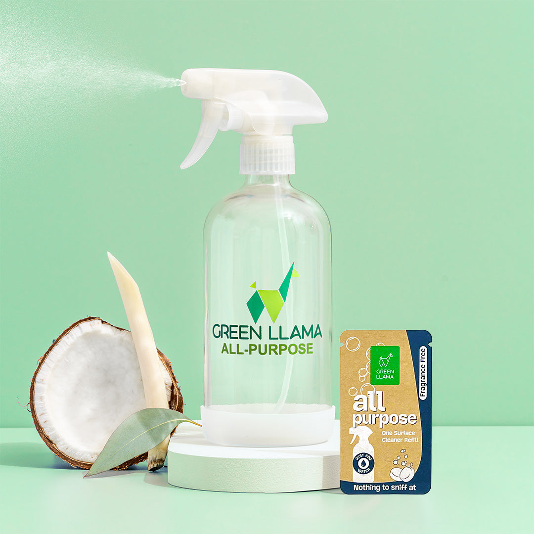 Refillable Glass Spray Bottle Kit - Fragrance-Free