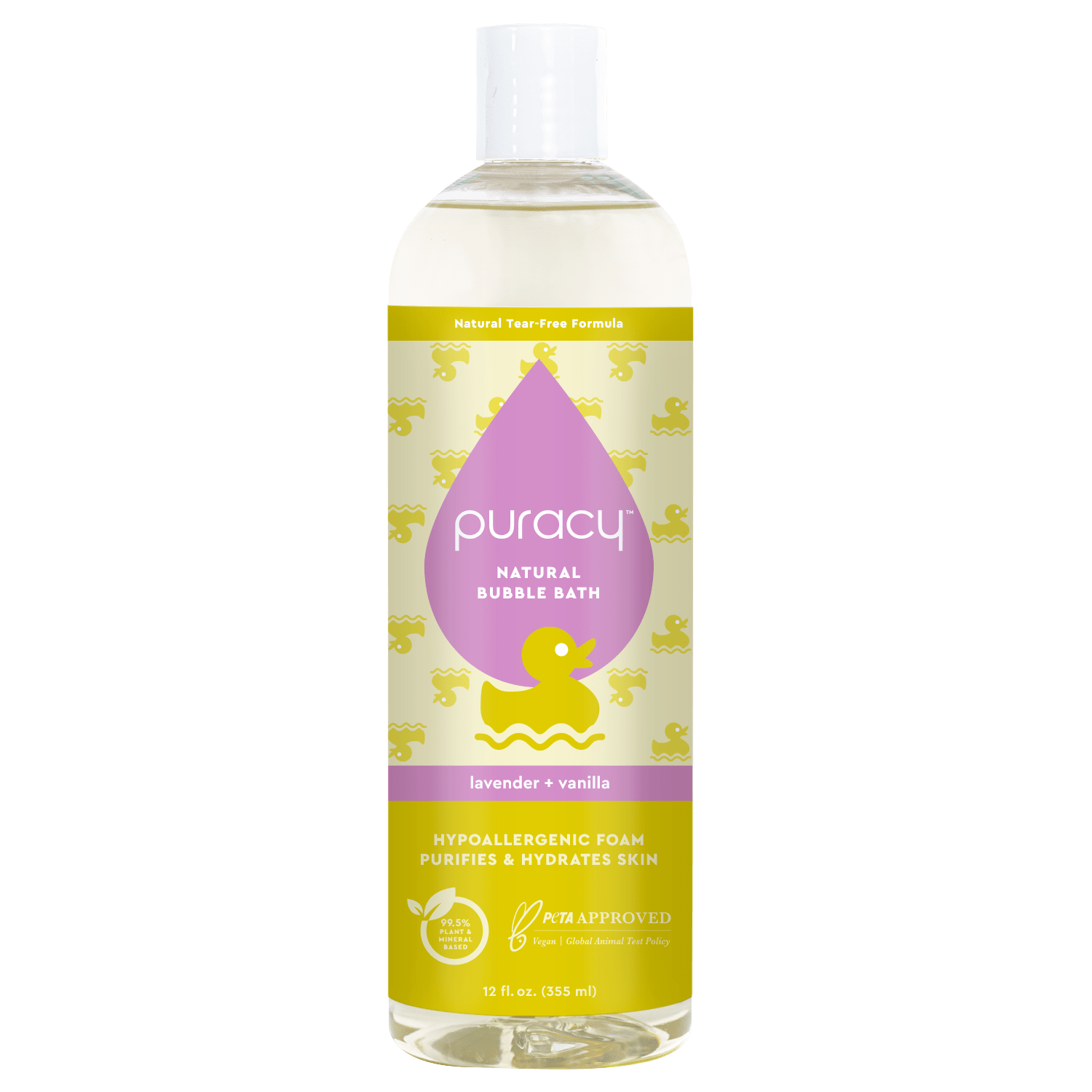 Puracy Baby Bubble Bath | Hypoallergenic
