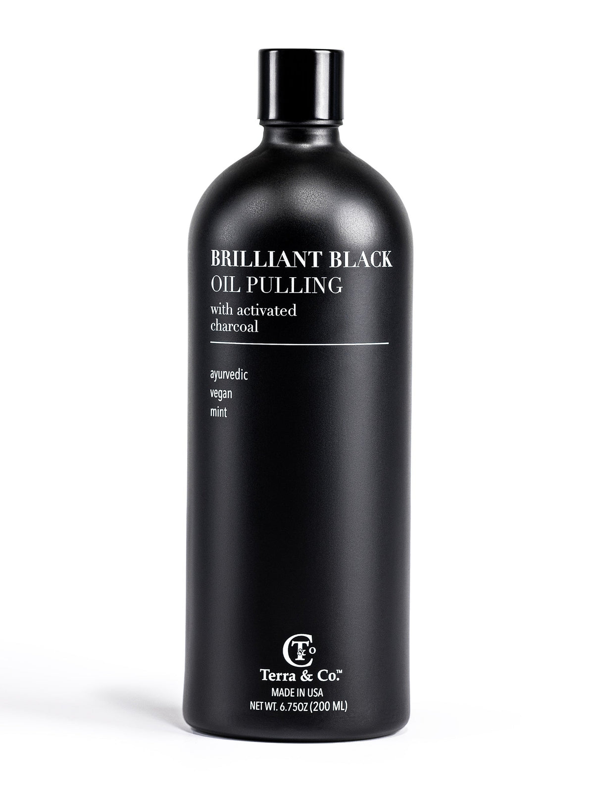 Terra & Co. Brilliant Black® Oil Pulling