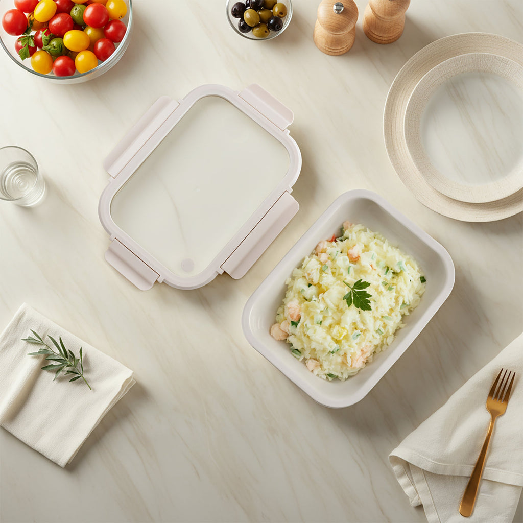 Stoneware Container | Cannoli Crème