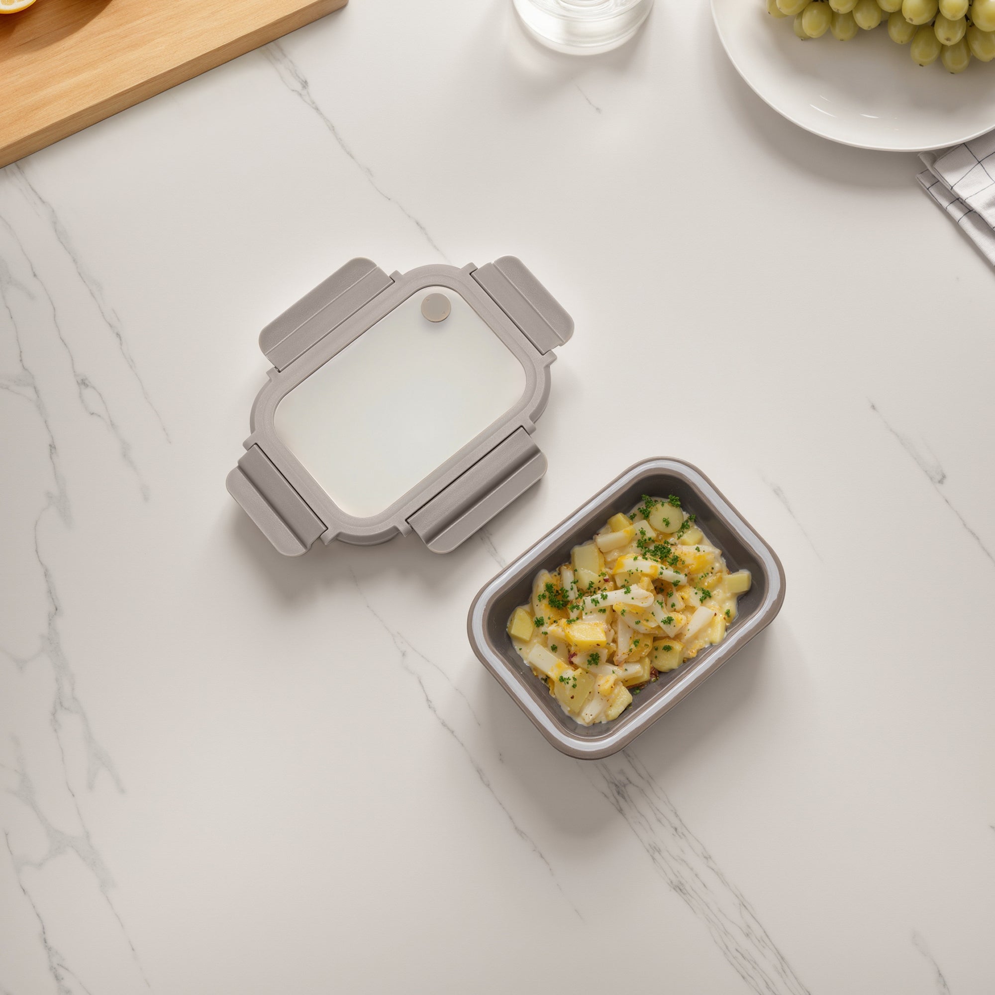 Stoneware Container | Mineral Gray
