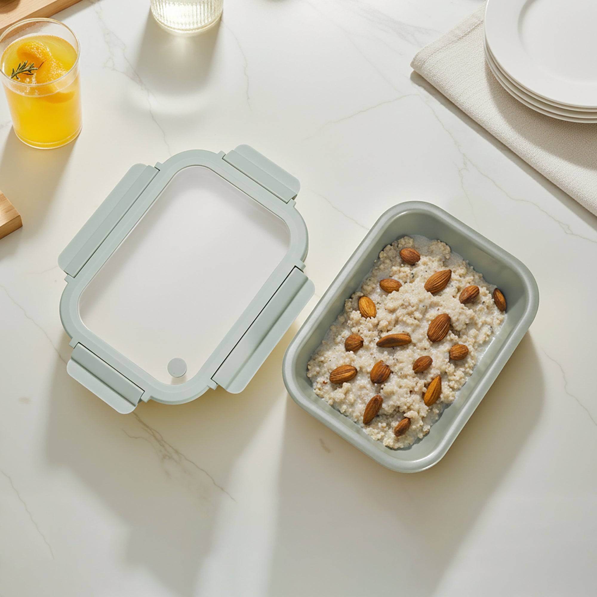 Stoneware Container | Sage Green