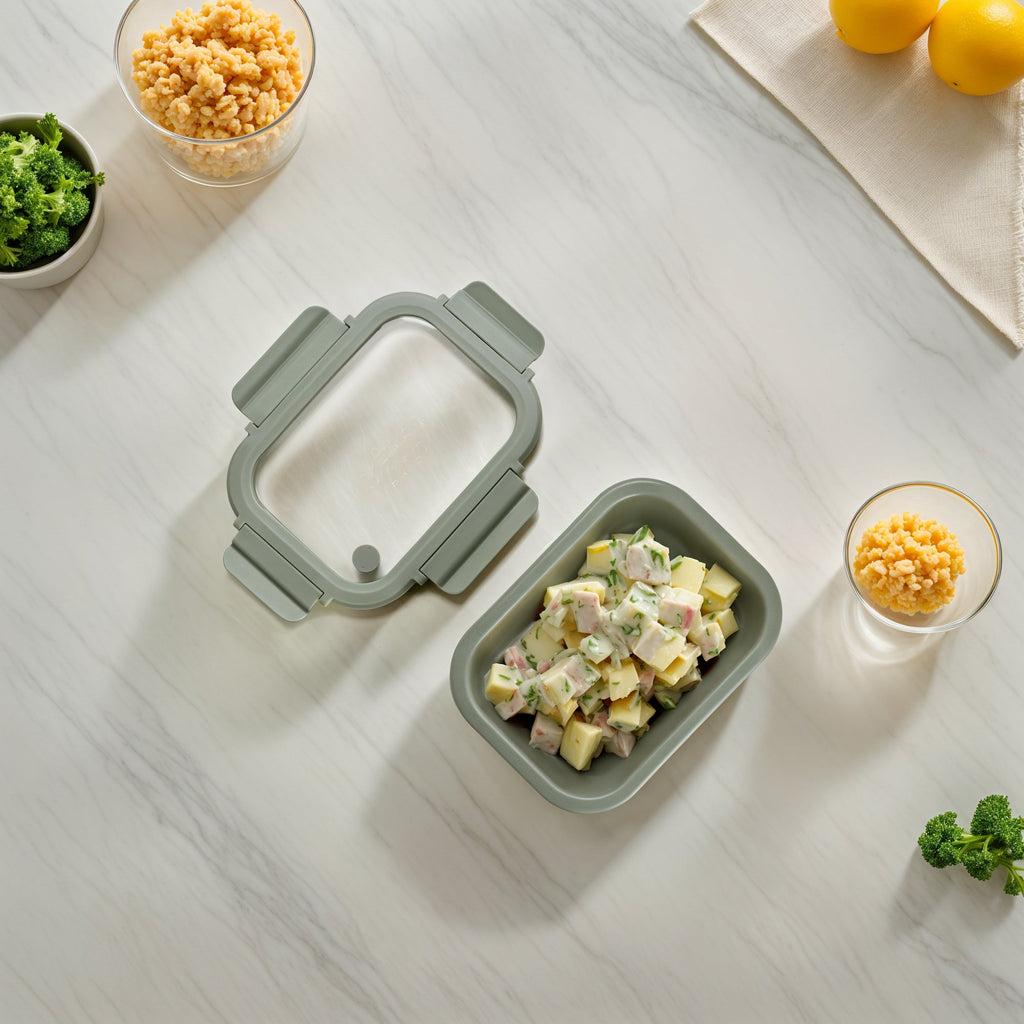 Stoneware Container | Sage Green