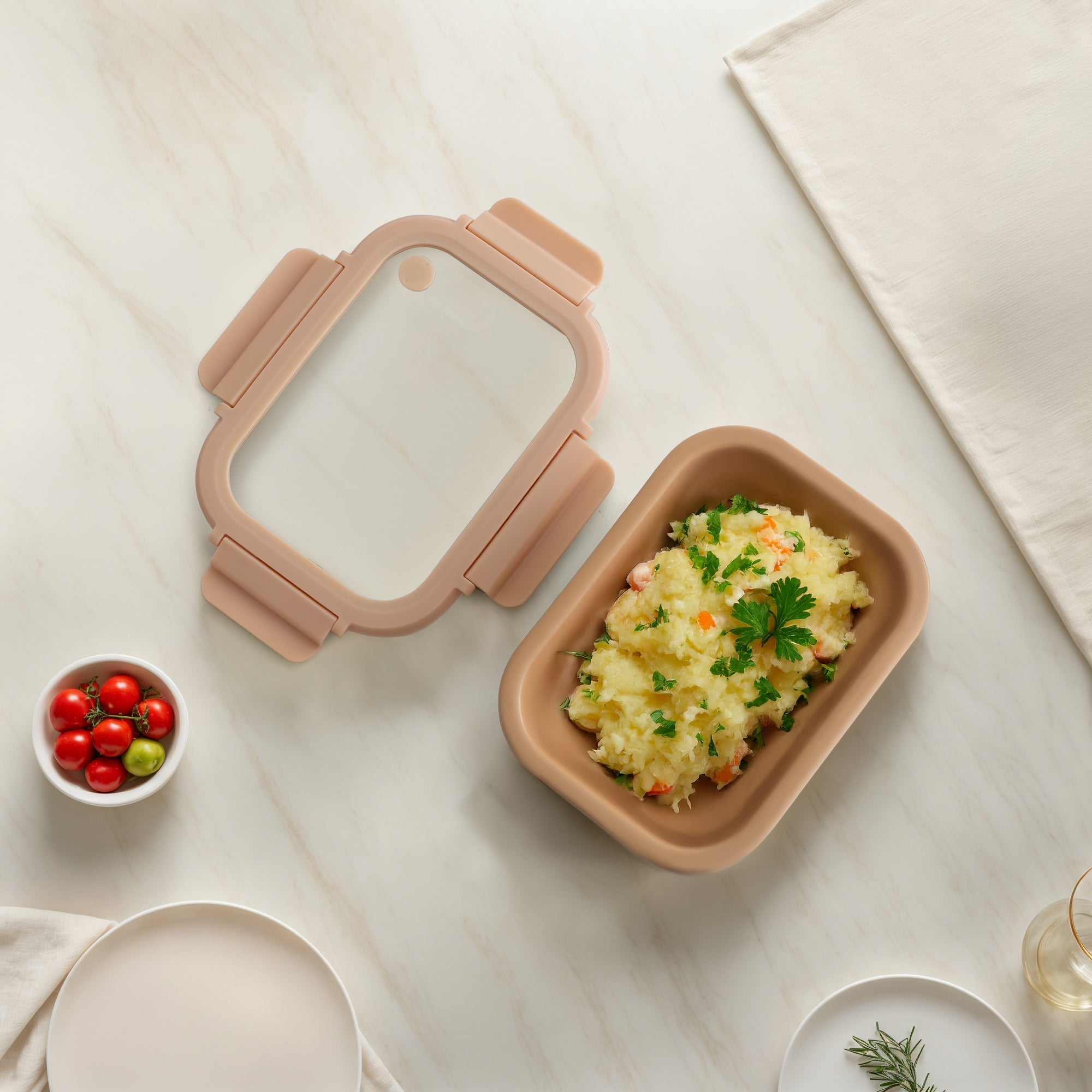 Stoneware Container | Honey