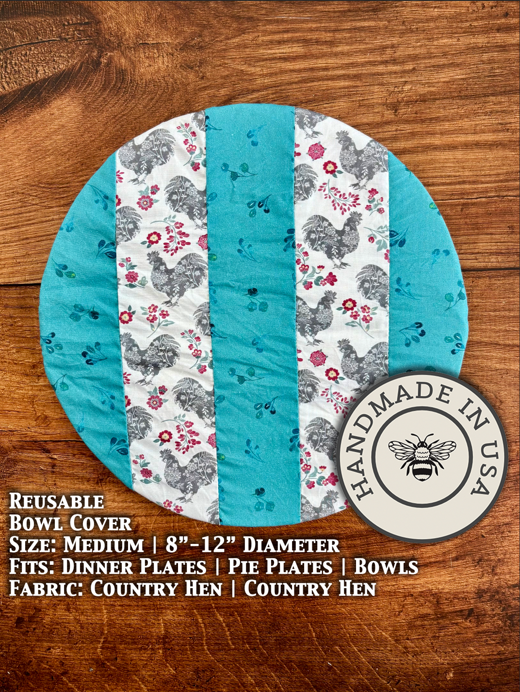 Medium Bowl + Banneton Covers