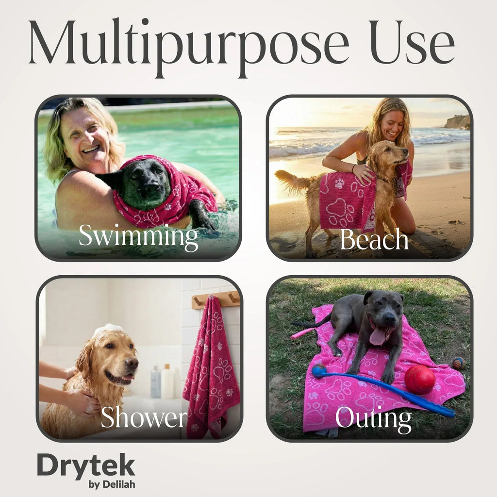 Delilah Home Drytek Dog Bath Towel