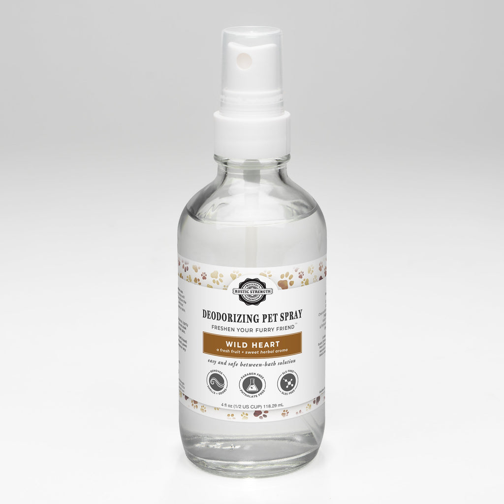 Deodorizing Pet Spray | The Between-Wash Wonder