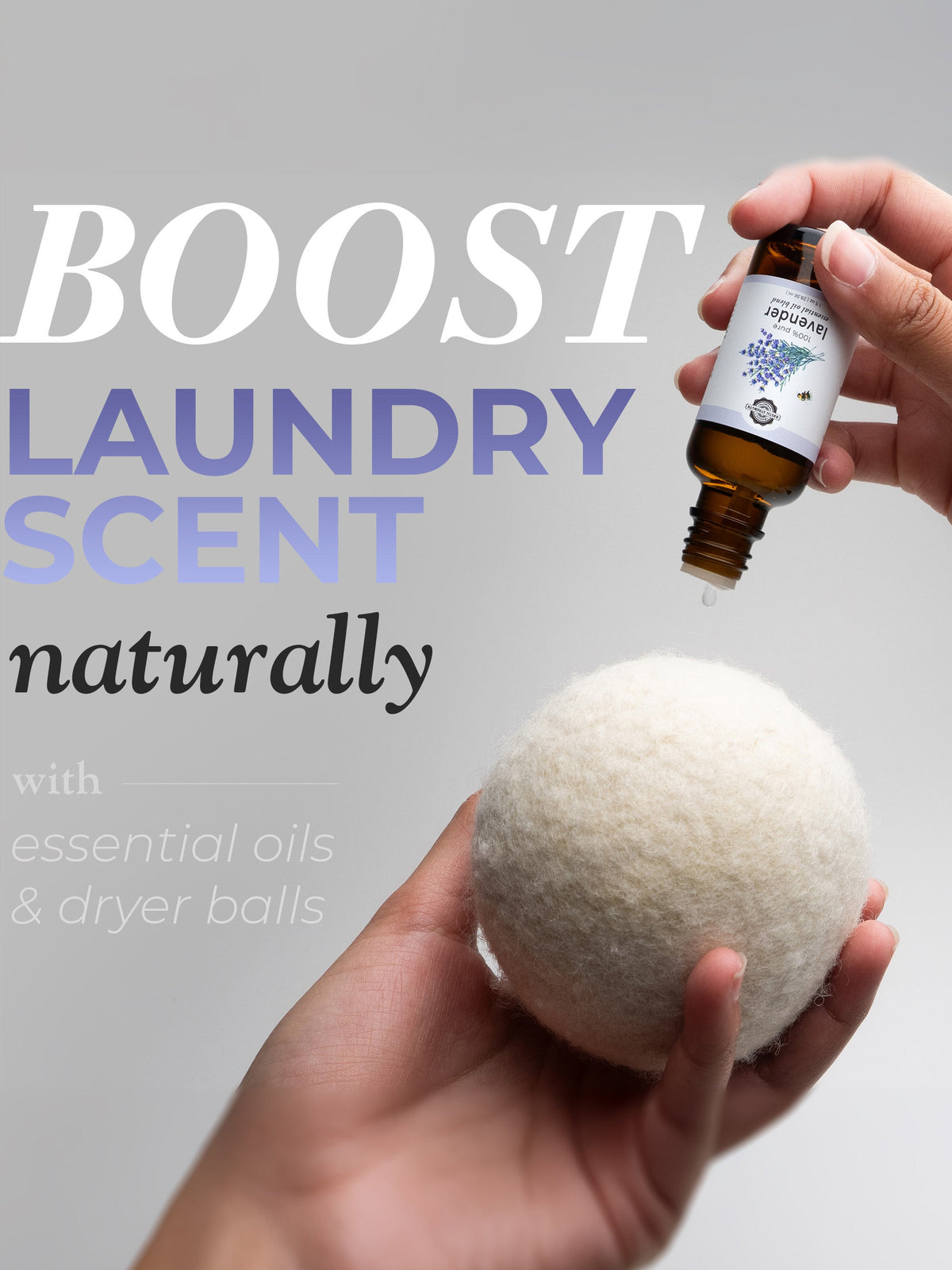 Jumbo Wool Dryer Balls | 3-Pack | Climate Beneficial™ Certified