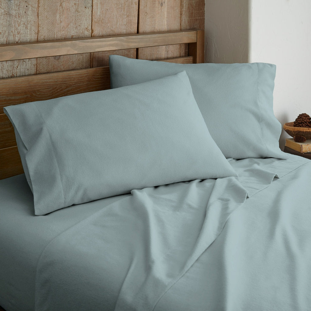 Organic Flannel Pillowcase Set | GOTS + Fairtrade Certified | Naturally Dyed