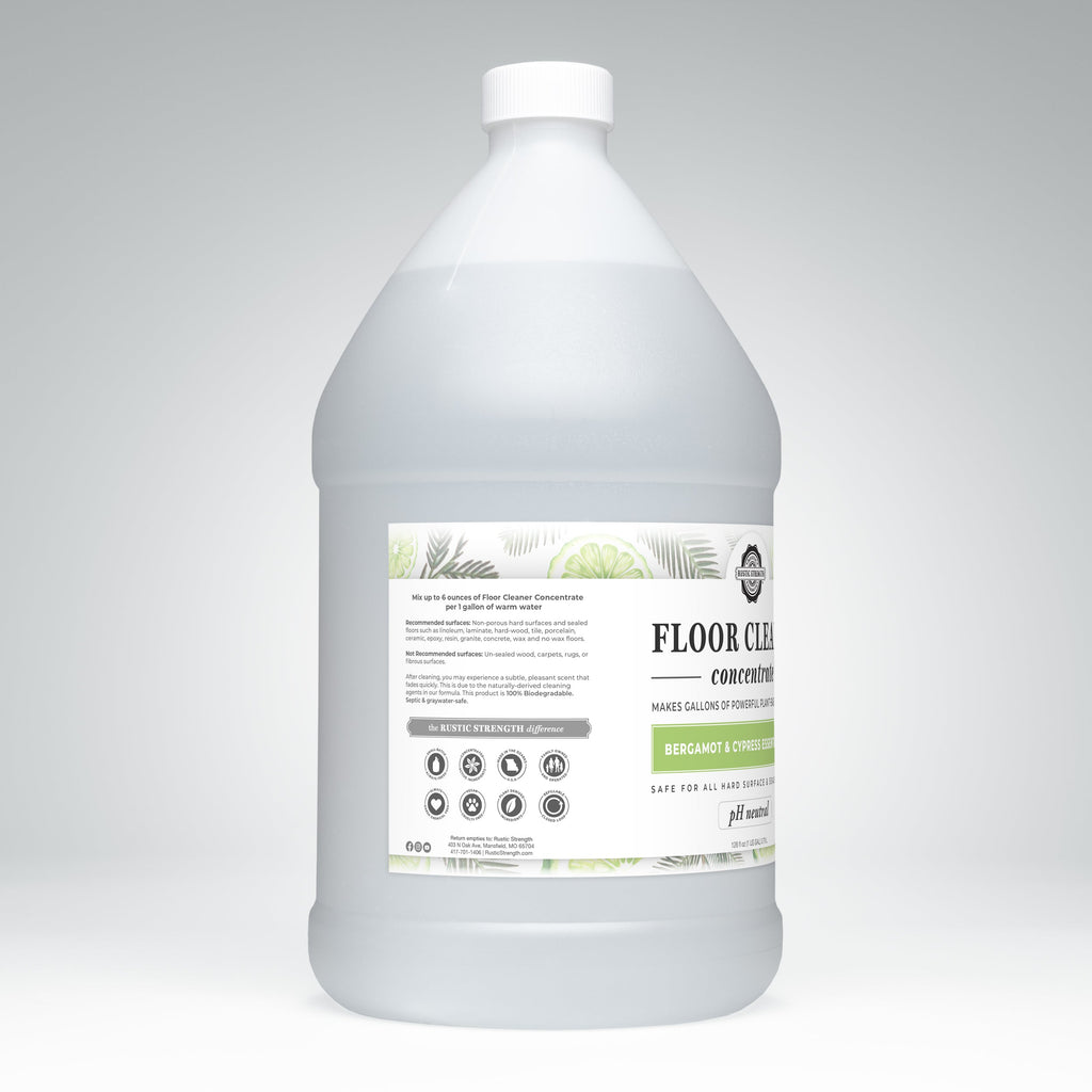 Floor Cleaner Concentrate | Bergamot + Cypress
