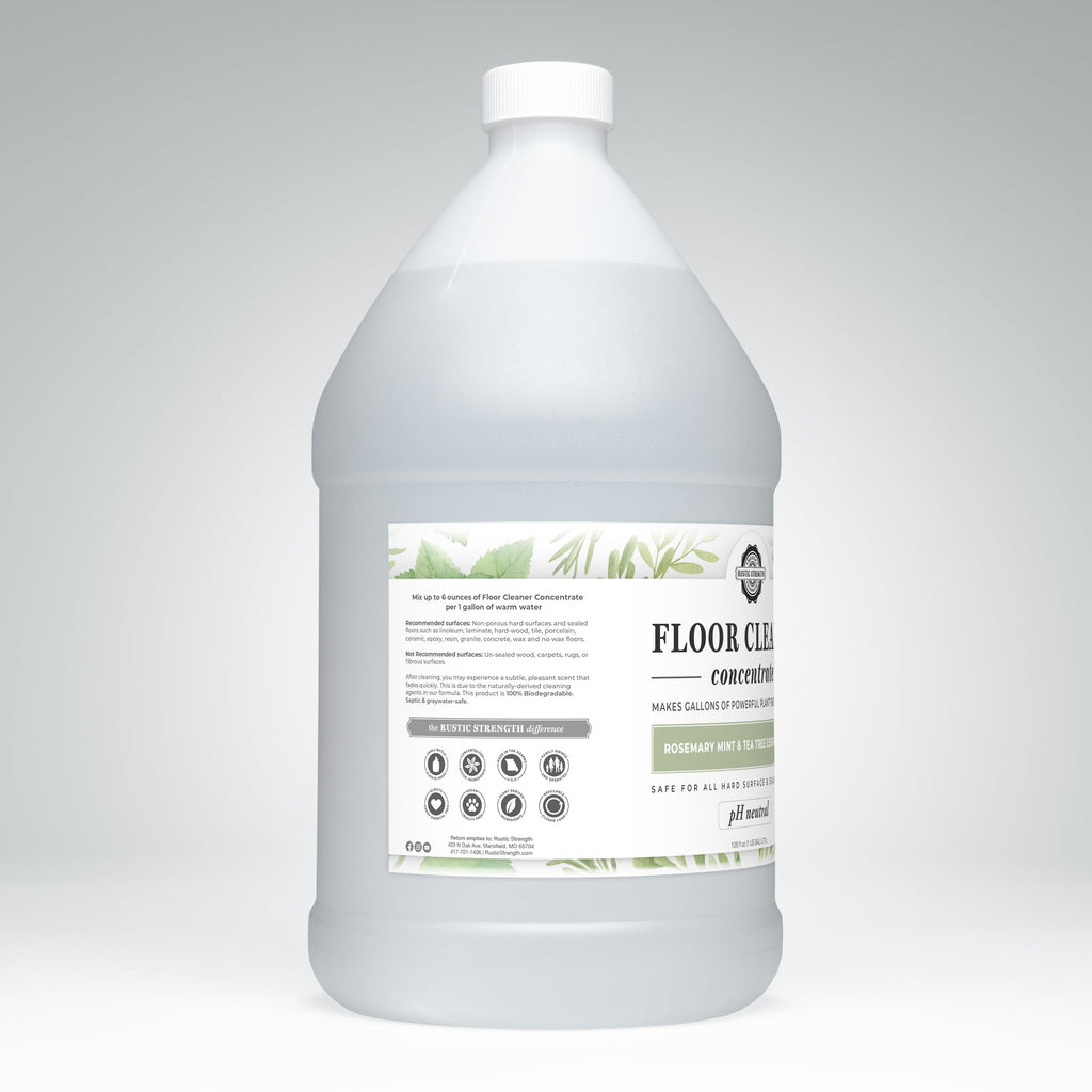 Floor Cleaner Concentrate | Rosemary, Mint + Tea Tree