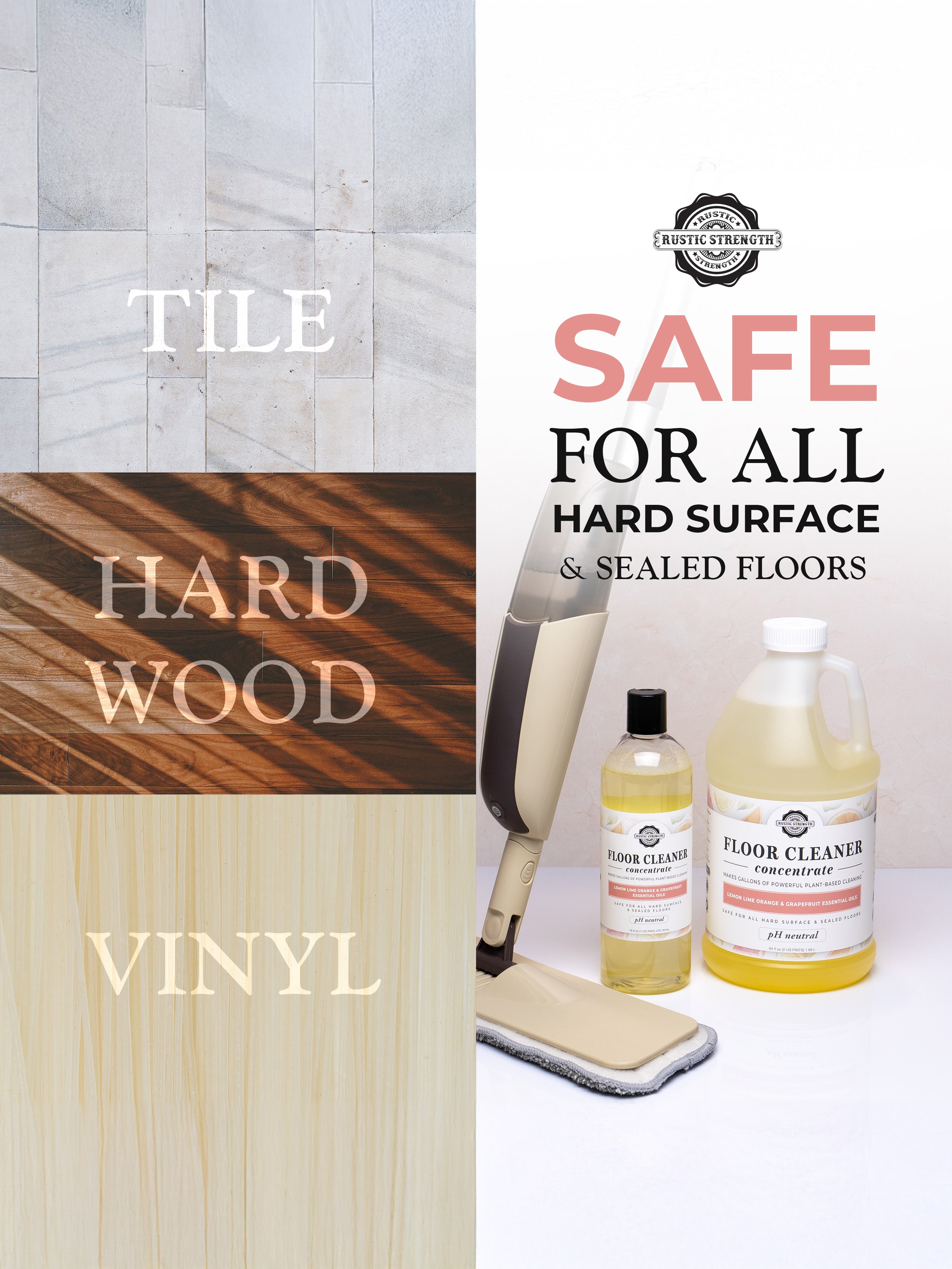 Floor Cleaner Concentrate | Bergamot + Cypress