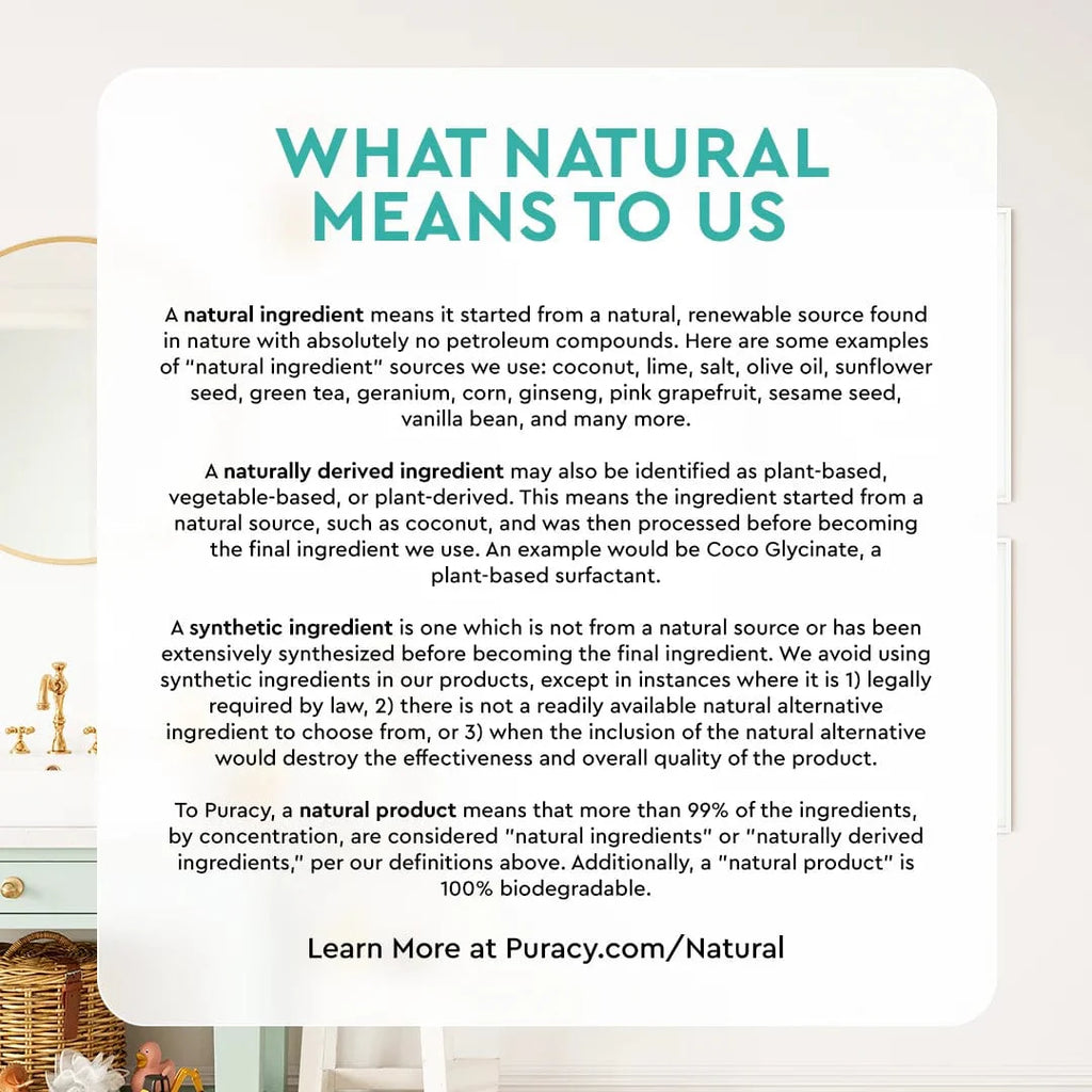 Puracy Baby Laundry Detergent | Hypoallergenic + Unscented