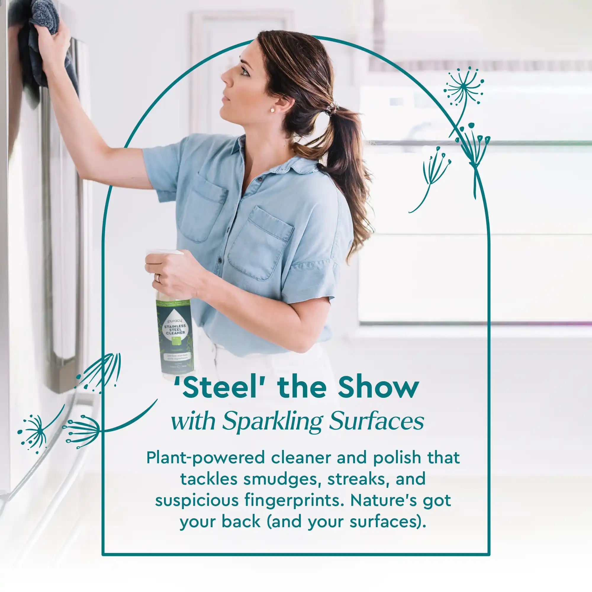 Puracy Stainless Steel Surface Cleaner