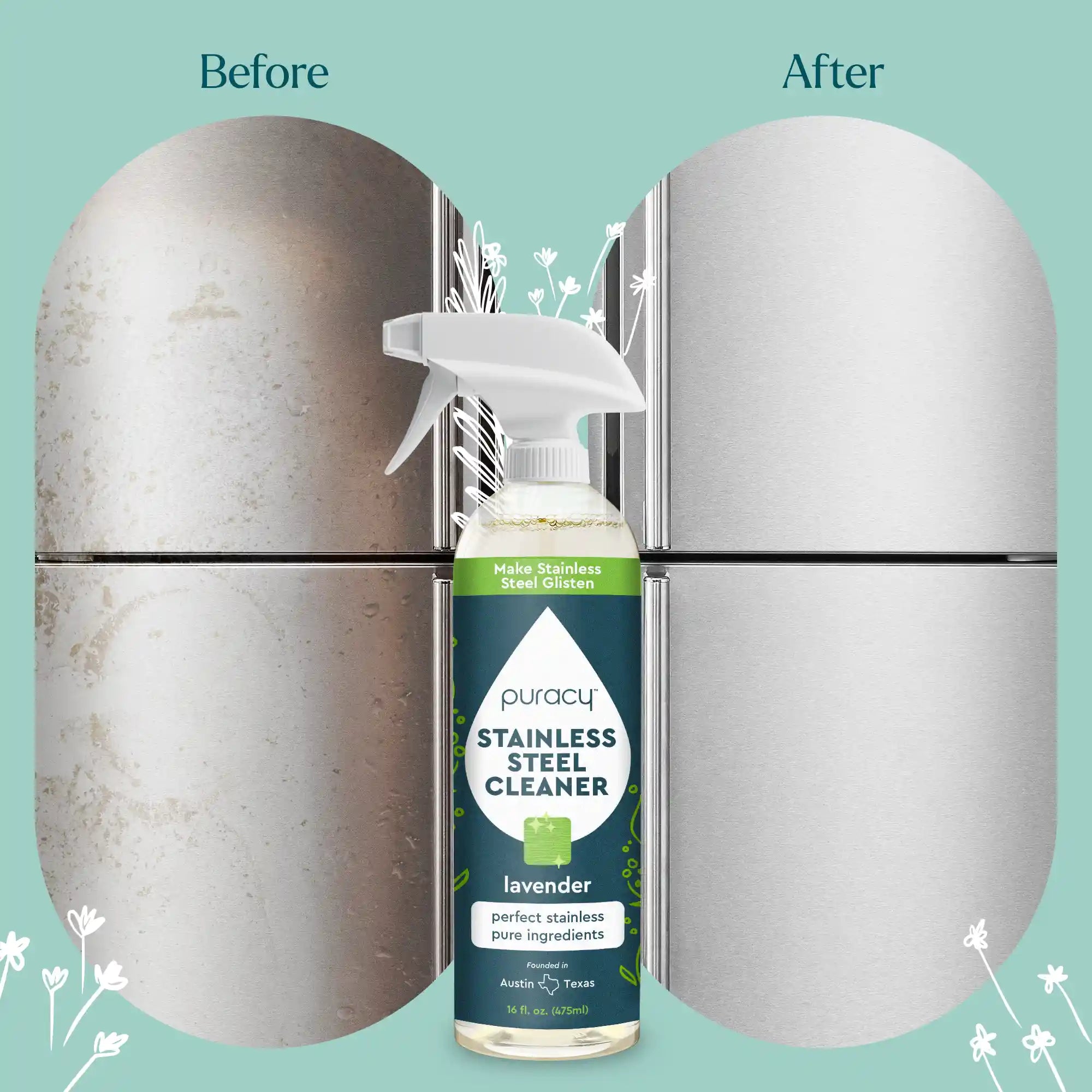 Puracy Stainless Steel Surface Cleaner