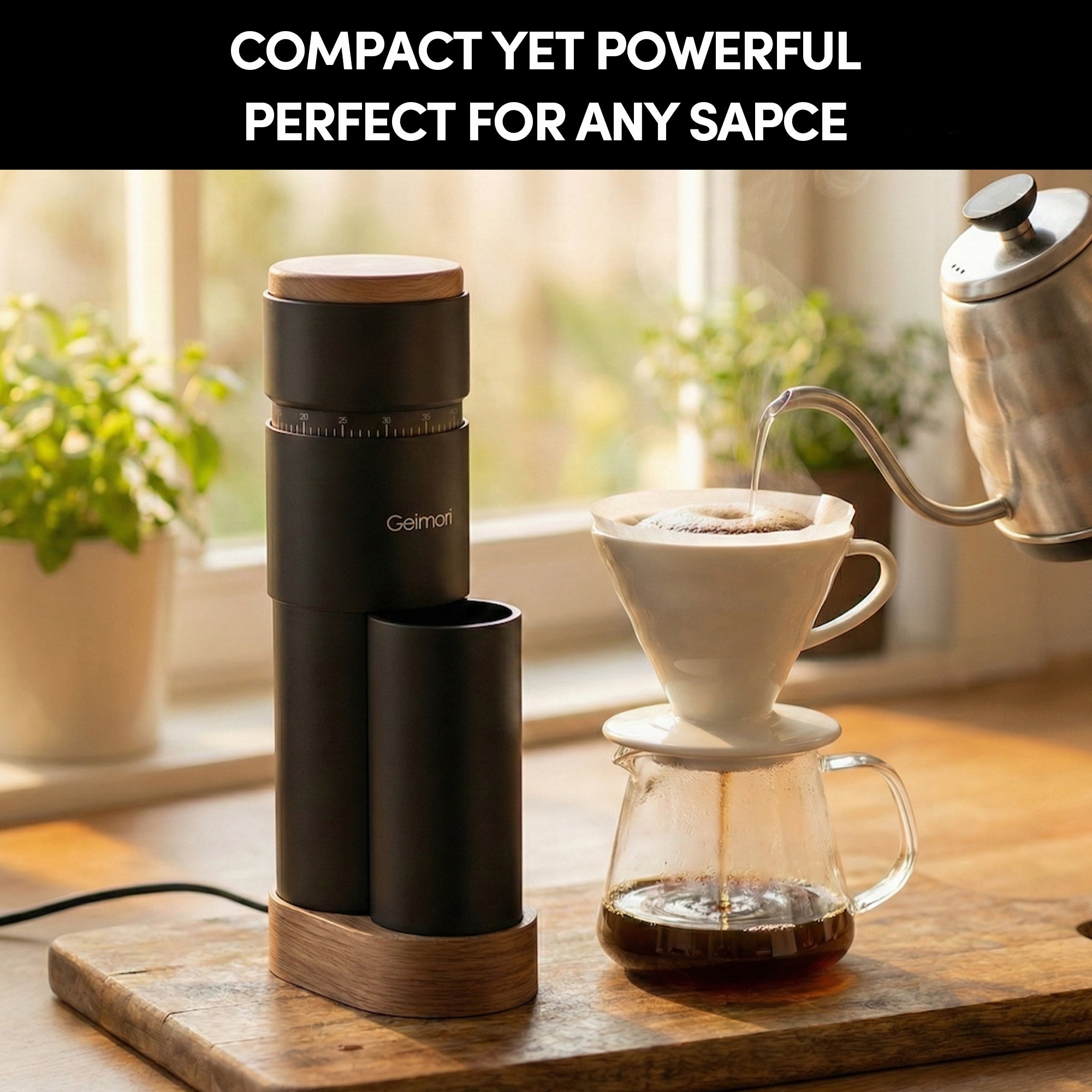 Geimori T38 Plus Portable Coffee Grinder