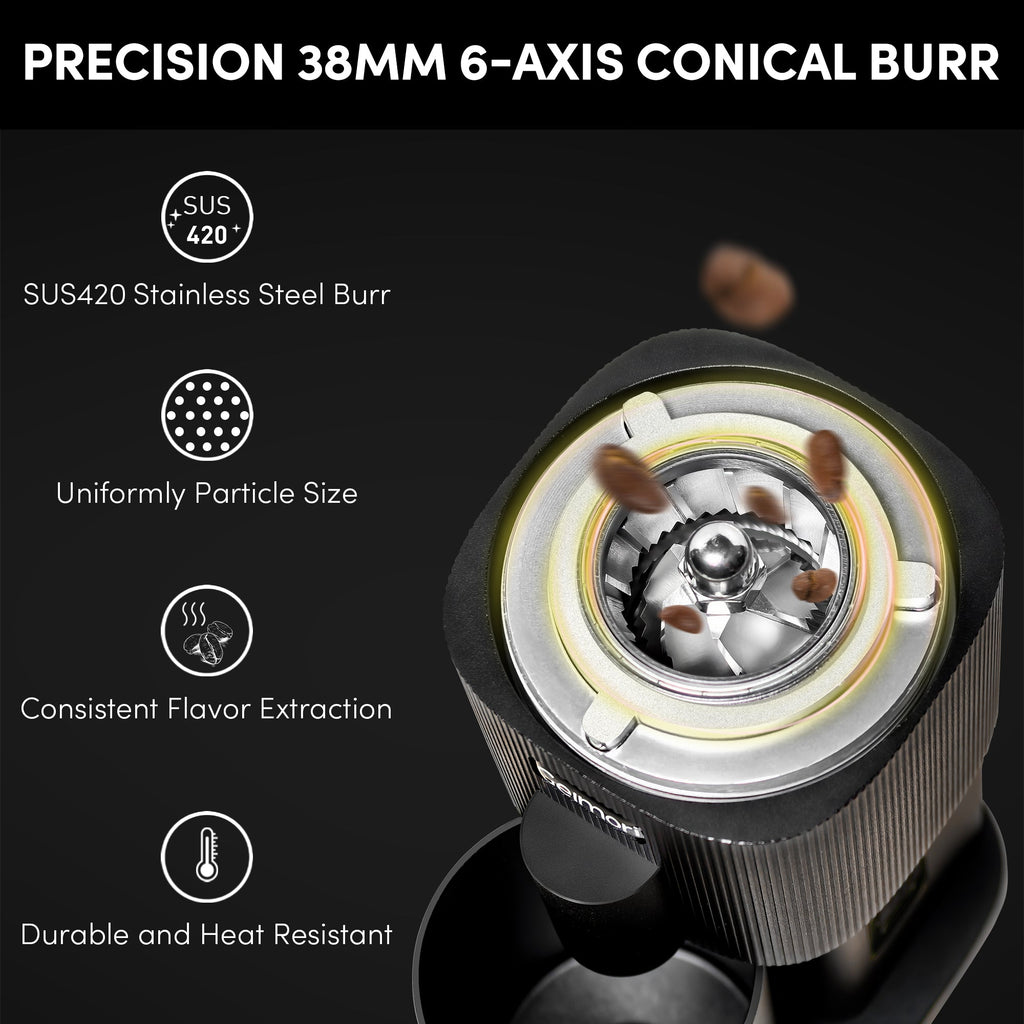 Geimori T38 Portable Coffee Grinder