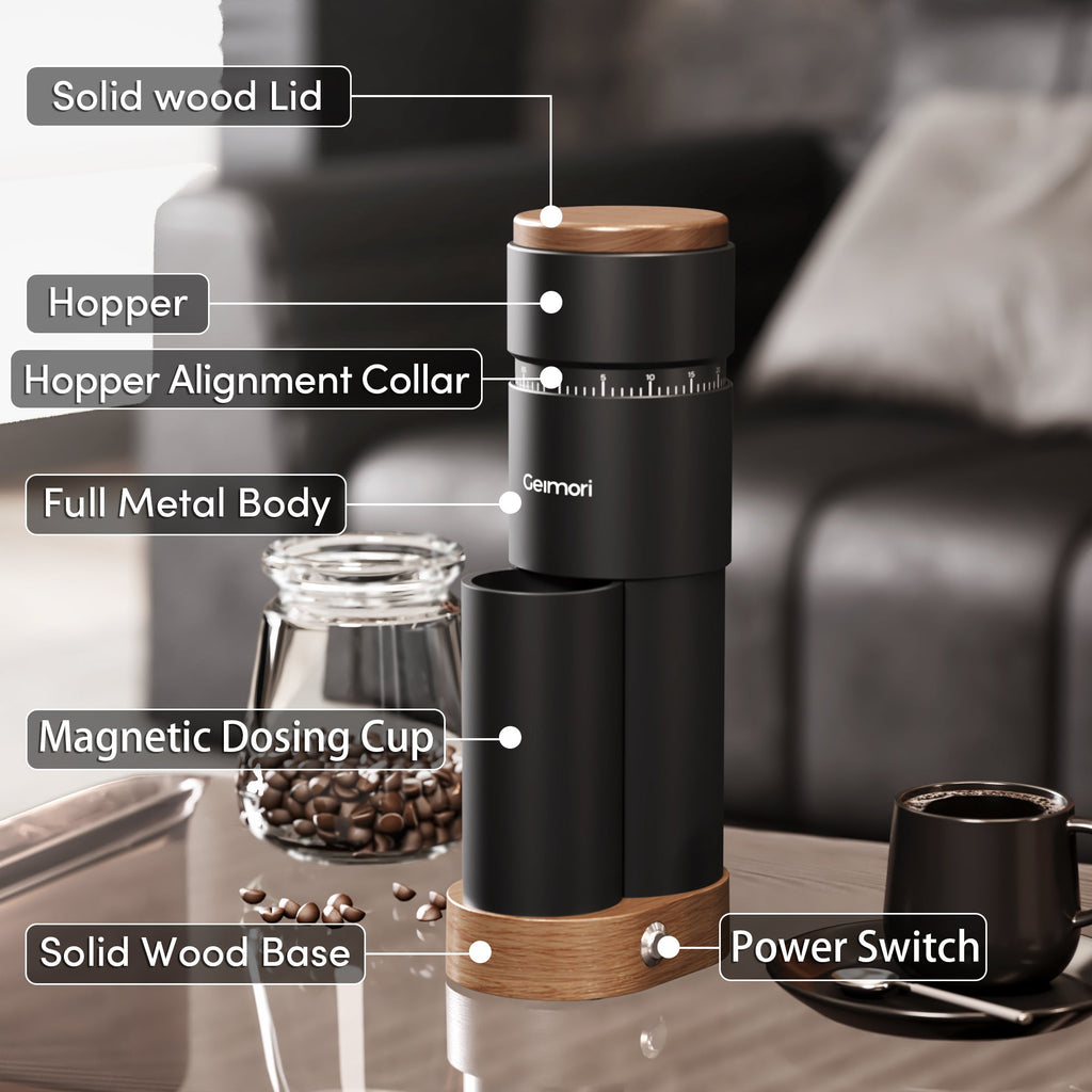 Geimori T38 Plus Portable Coffee Grinder