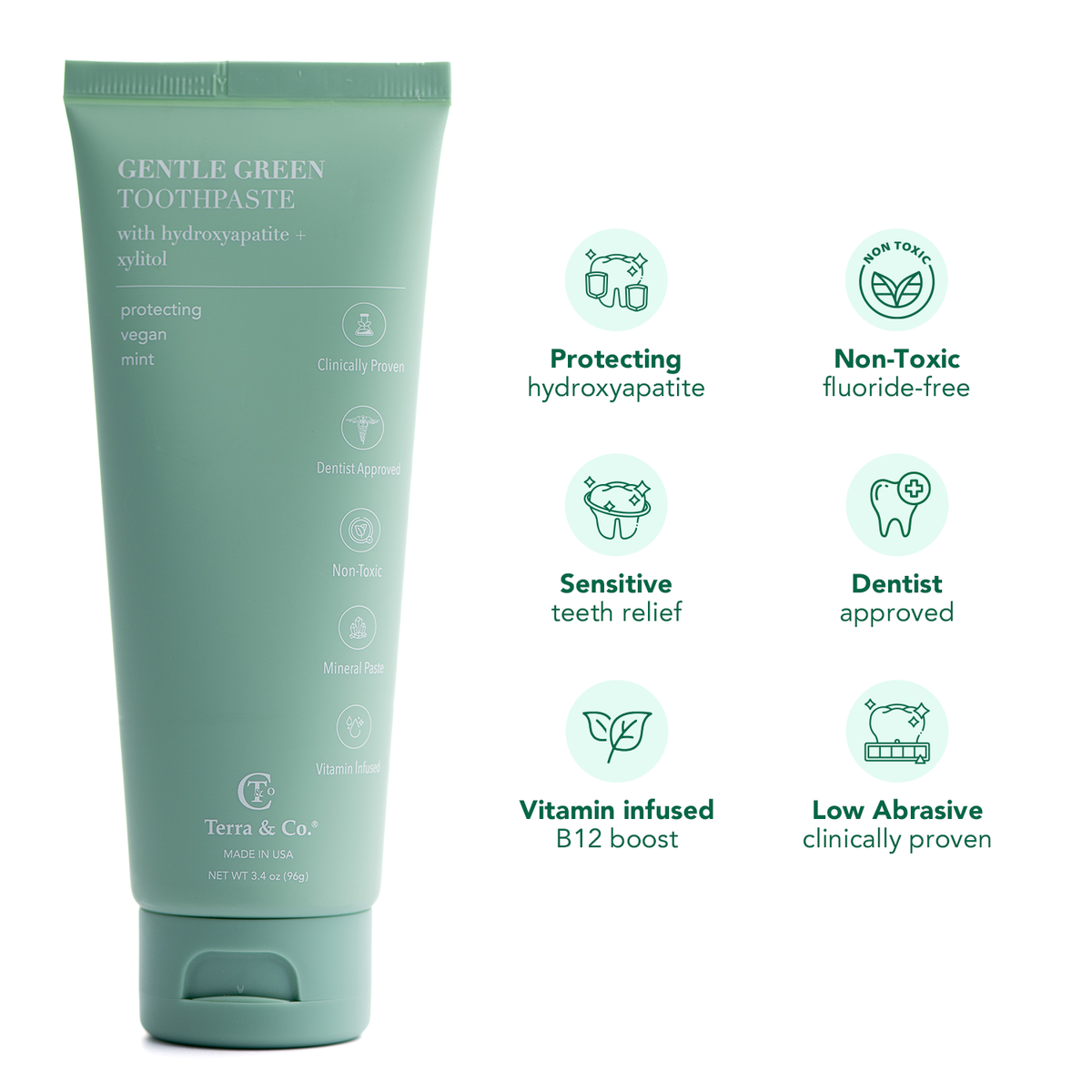 Terra & Co. Gentle Green® Sensitive Toothpaste