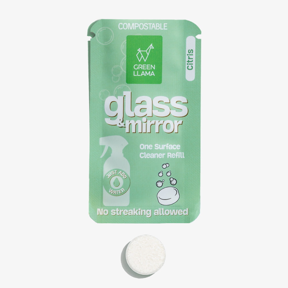 Streak-Free Glass + Mirror Cleaner Kit with Litsea Cubeba Fragrance