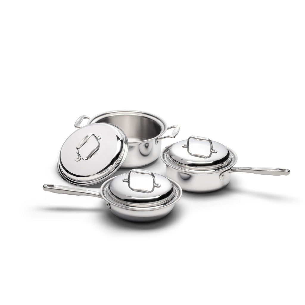 6-Piece Stainless Steel Cookware Set