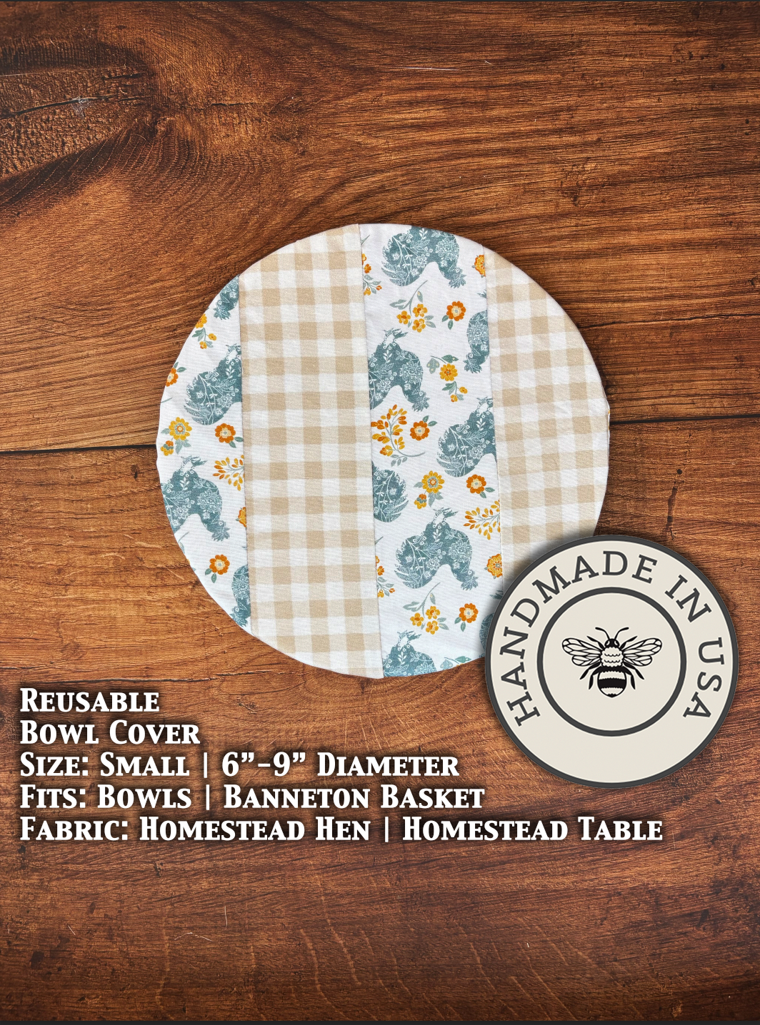 Small Bowl + Banneton Covers