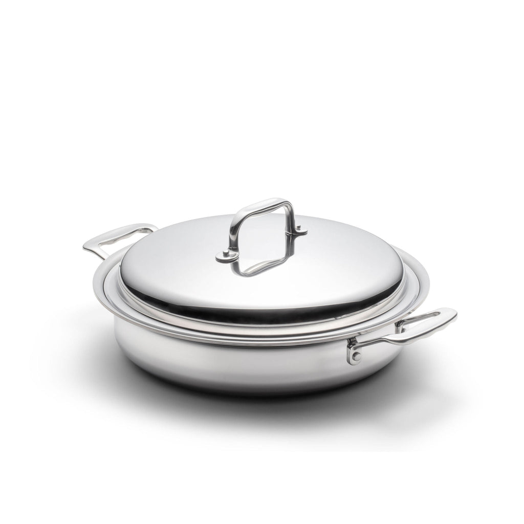 3.5-Quart Sauté Pan with Cover and Short Handles