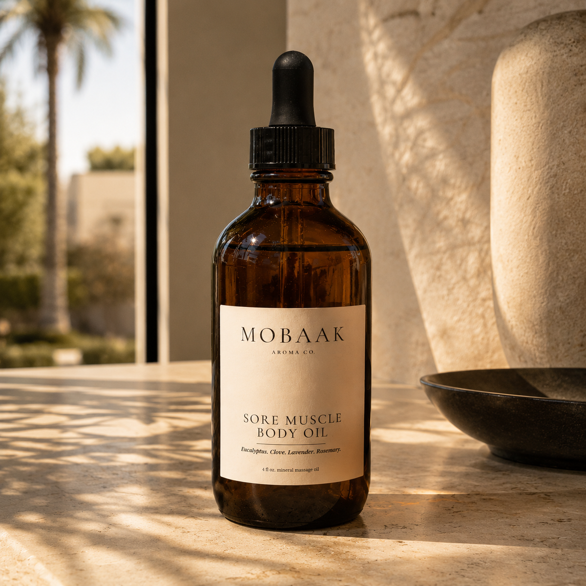 Massage Oil | Sore Muscle Mineral Body: