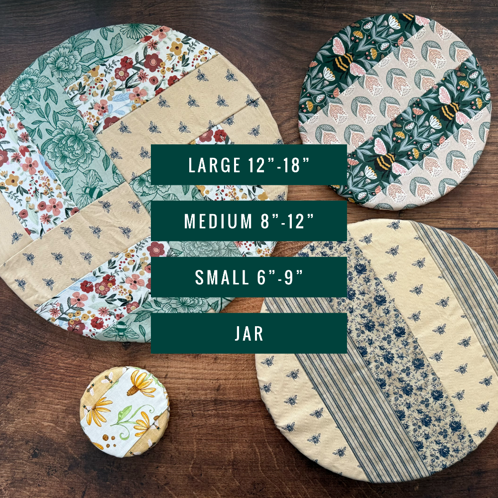 Medium Bowl + Banneton Covers