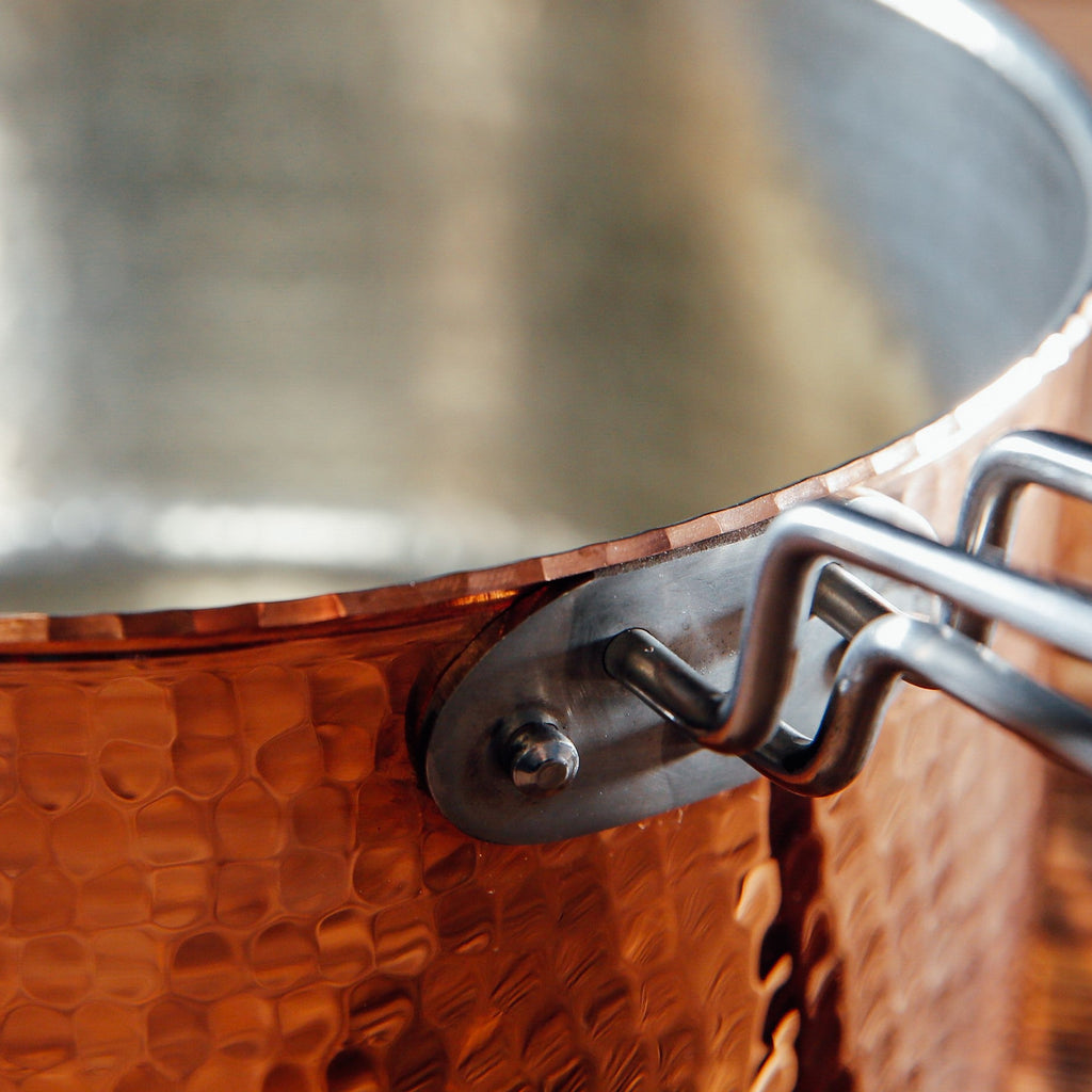 Sertodo Copper Sauce Pan with Lid