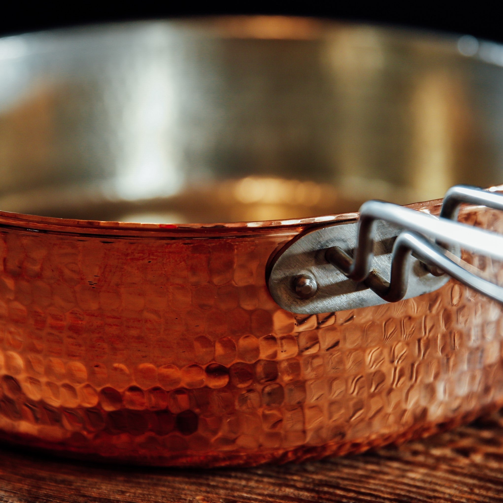 Sertodo Copper Sauté Pan with Lid
