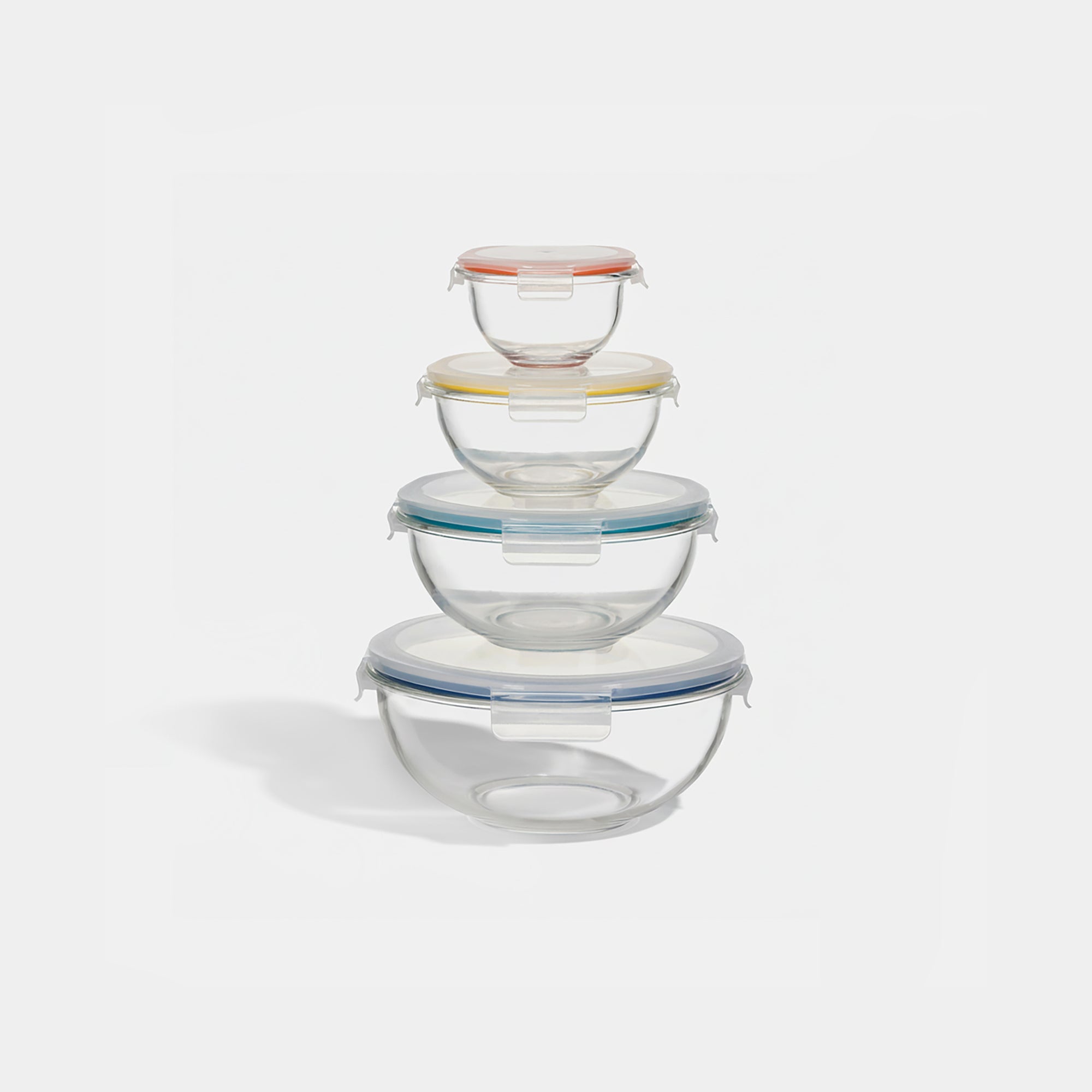 8-Piece Mix + Store Serve Glass Bowl Set