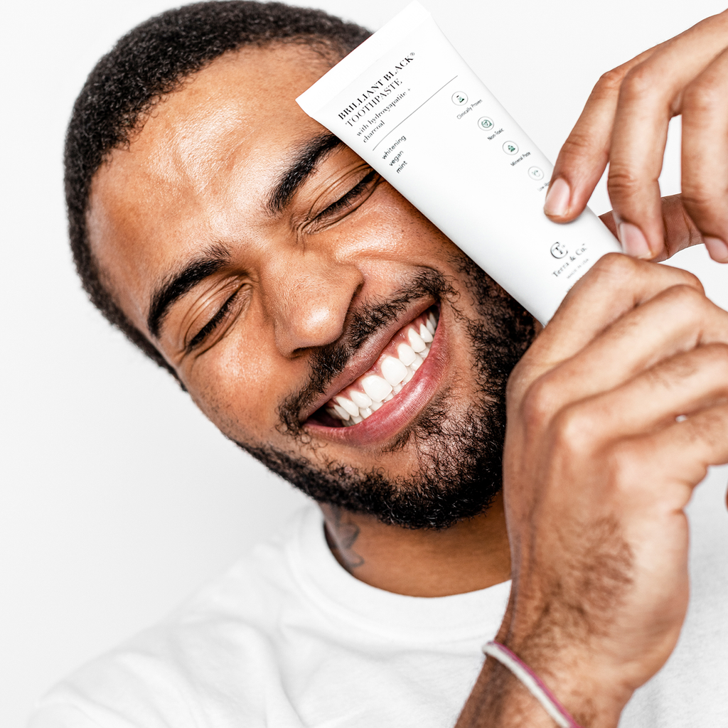 Terra & Co. Brilliant Black® Whitening Toothpaste