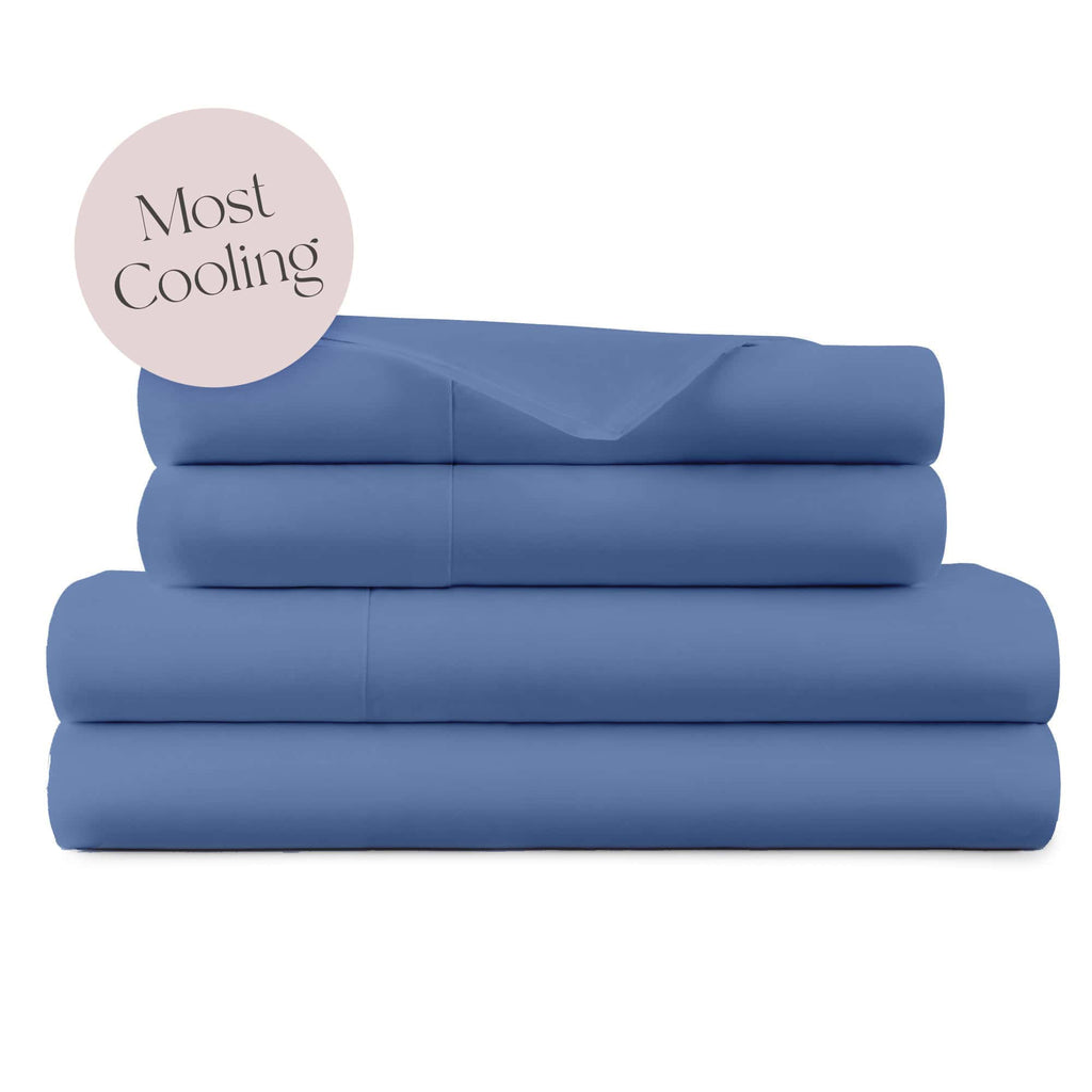 270 TC Percale Sheet Set | GOTS Certified Organic Cotton
