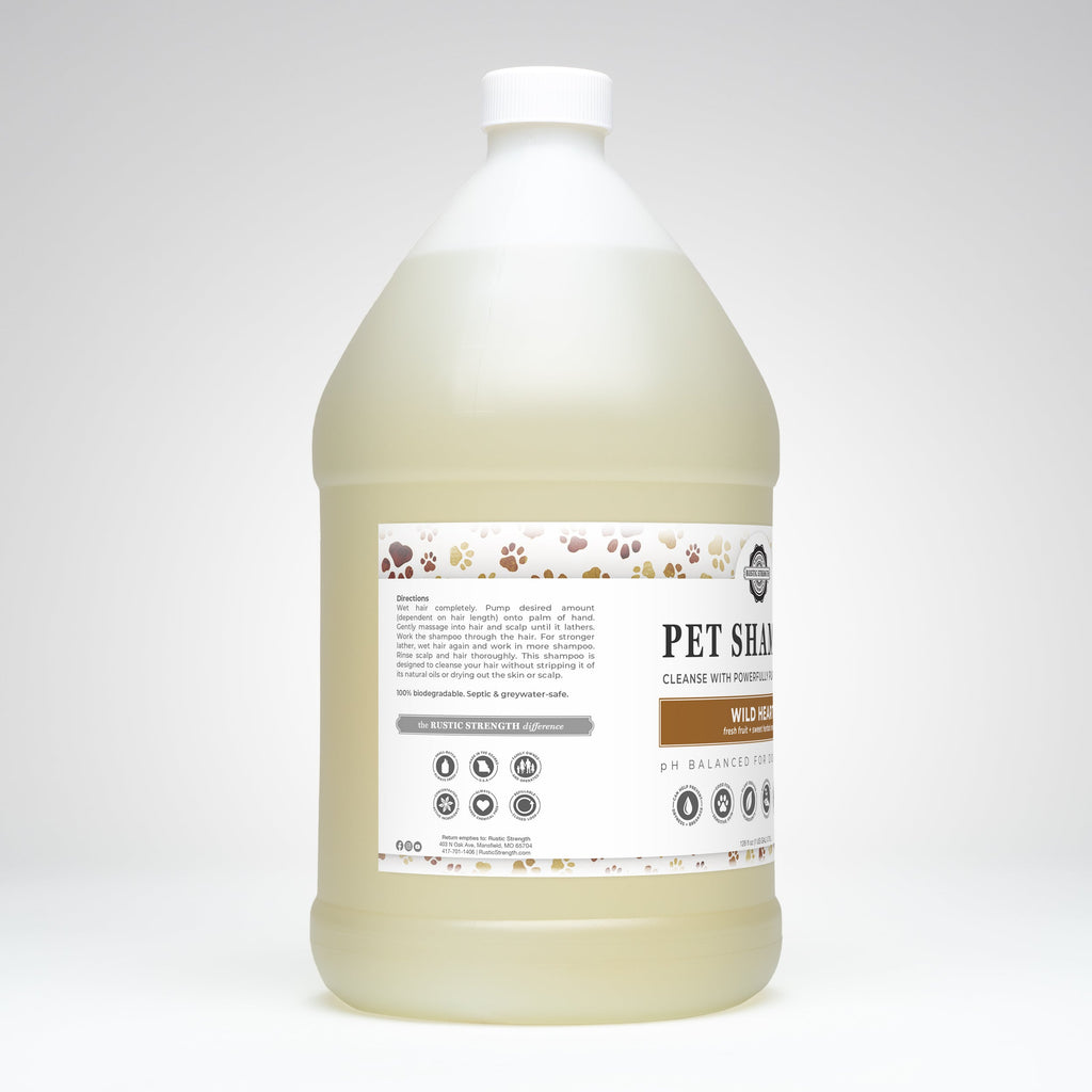 Pet Shampoo - Soothing + Deodorizing | Wild Heart